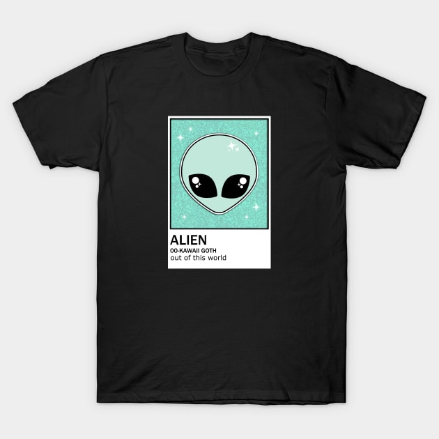 Kawaii Alien T-Shirt by Sasyall